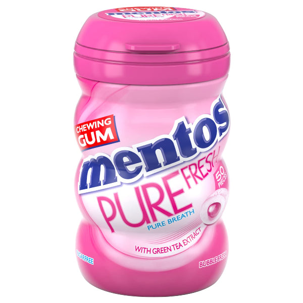 Mentos Pure Fresh Bubble Gum x 50ct, 87.5 g Online