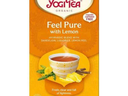 Yogi Feel Pure with Lemon Organic Tea, 17 ct Online