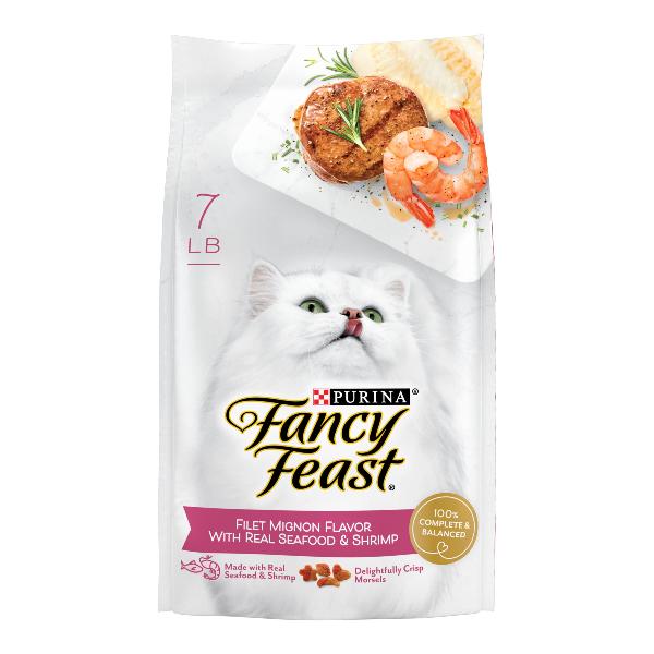 Purina Fancy Feast Filet Mignon with Real Seafood & Shrimp, 48 oz Online