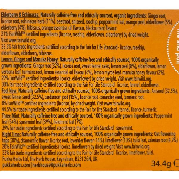 Pukka Organic Herbal Collection Tea, 20 ct Online Sale