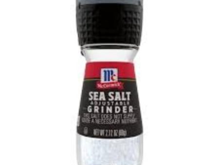 McCormick Sea Salt Grinder, 2.12 oz on Sale