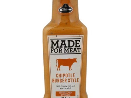 Kuhne Made for Meat Chipotle Burger Sauce, 235 ml Supply