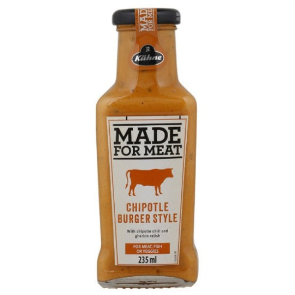 Kuhne Made for Meat Chipotle Burger Sauce, 235 ml Supply