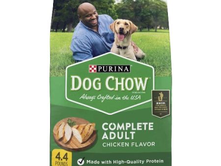 Purina Dog Chow Dry Adult Dog Food Complete and Balance, 4.4 Lb Fashion