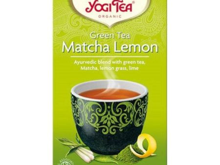 Yogi Green Tea Matcha Lemon, 17 ct Online Hot Sale