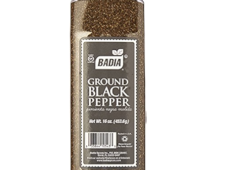 Badia Ground Black Pepper, 16 oz Fashion