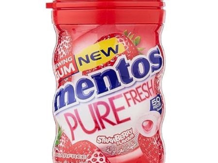 Mentos Pure Fresh Strawberry Gum 50 ct, 87.5 g Cheap