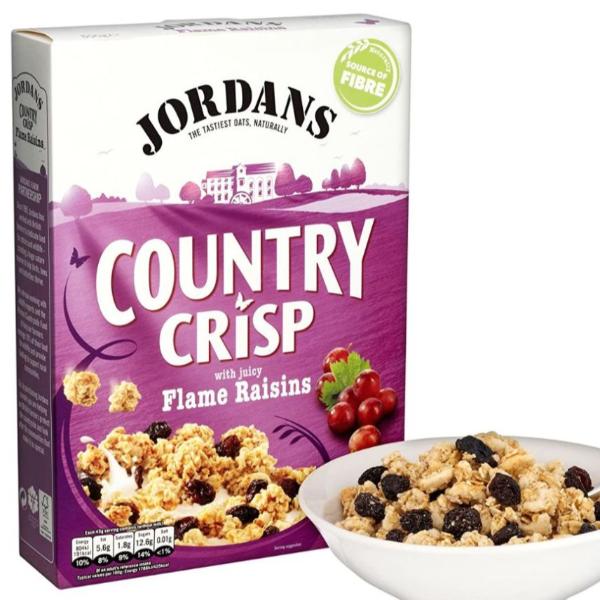 Jordans Country Crisp Flame Raisin Muesli, 500 g Fashion