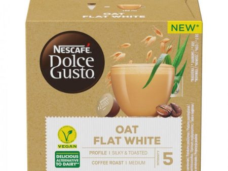 Nescafe Dolce Gusto Oat Flat White x12, 131g For Sale