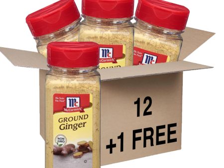 McCormick Gourmet Ground Ginger, 6.5 ozx12 Fashion