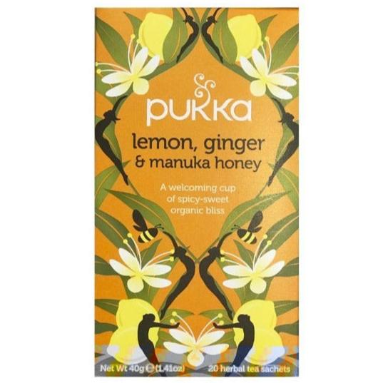 Pukka Lemon, Ginger & Manuka Honey, 20 ct Online Hot Sale