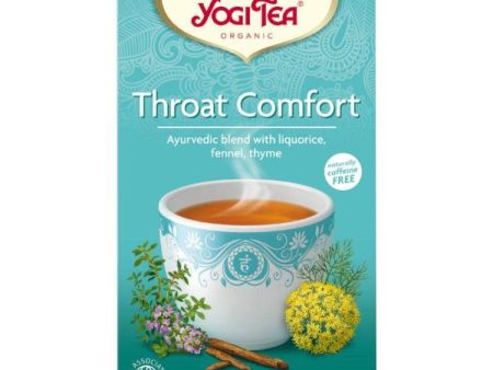 Yogi Throat Comfort Tea Bags, 17 ct Supply