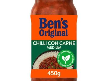 Ben s Medium Chilli ConCarne Sauce450g Online Hot Sale