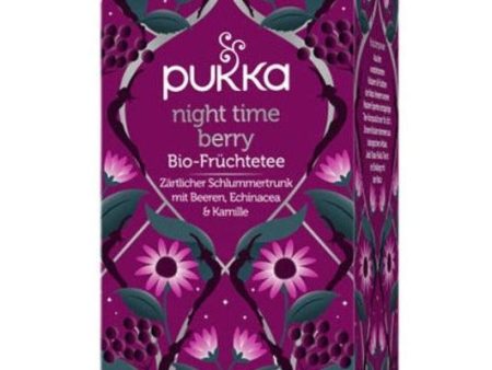 Pukka Night Time Berry Tea, 20 Bags Fashion