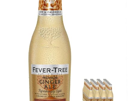 Fever-Tree Refreshingly Light Ginger Ale Multipack, 24 x 200 ml Discount