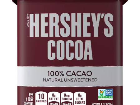 Hershey s Baking Cocoa Powder, 8 oz Cheap