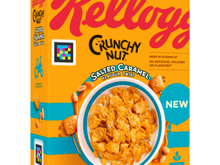 Kellogg s Crunchy Nut Salted Caramel, 460g Supply