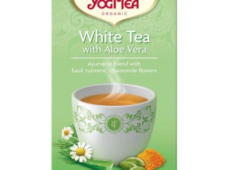 Yogi Organic White Tea with Aloe Vera, 17 ct Discount