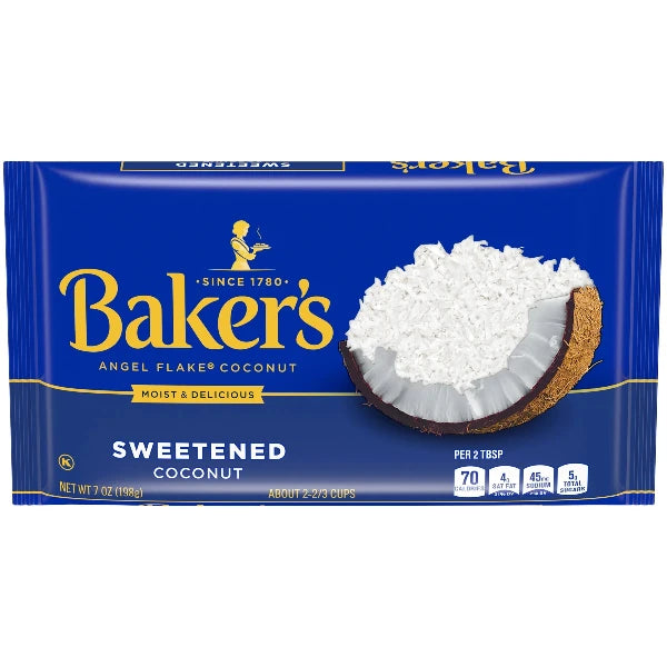 Baker s Angel Flake Sweetened Coconut, 198 g Online