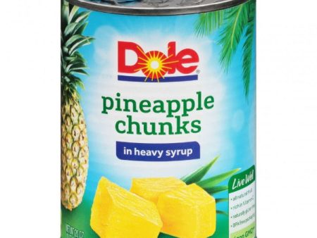 Dole Pineapple Chunks in Heavy Syrup Canned, 20 oz Fashion