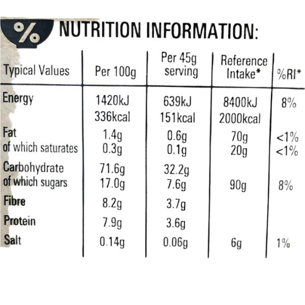 Nestle Shredded Wheat Blueberry 450g Discount