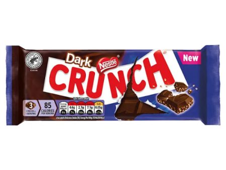 Crunch Dark Chocolate Sharing Bar, 100 g Fashion