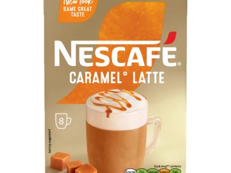 Nescafe Gold Caramel Latte x8 Sachets, 136 g Discount