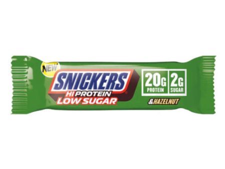 Snickers Hi- Protein Hazelnut Chocolate Bar Low Sugar, 57 g on Sale