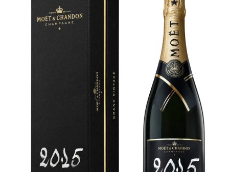 Moët & Chandon Grand Vintage 2015 Gift Box, 75 cl For Discount