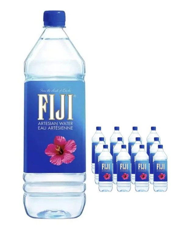 Fiji Natural Artesian Water Bottles, 12 x 1.5 L Cheap