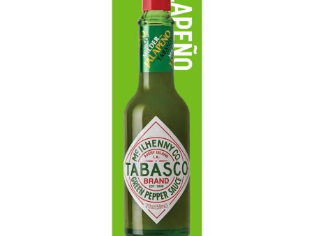 Tabasco Original Green Mild Pepper Sauce, 59ml Online Sale