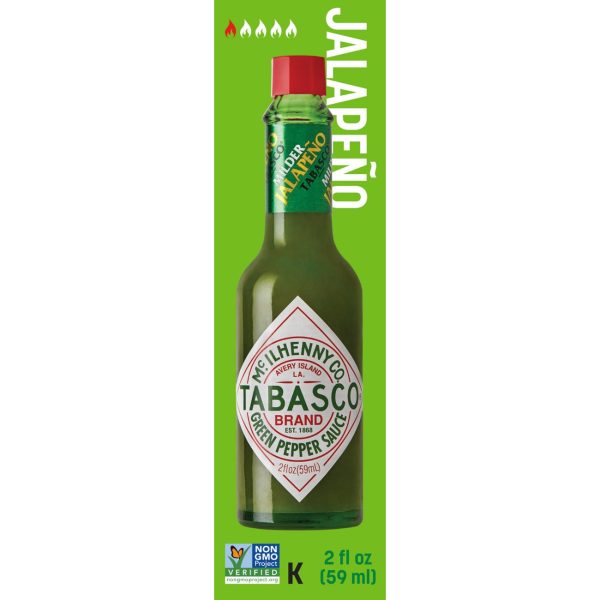 Tabasco Original Green Mild Pepper Sauce, 59ml Online Sale