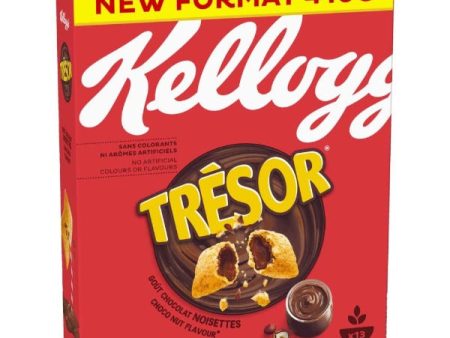 Kellogg s Trésor Chocolate Nut Cereal, 410 g Online now