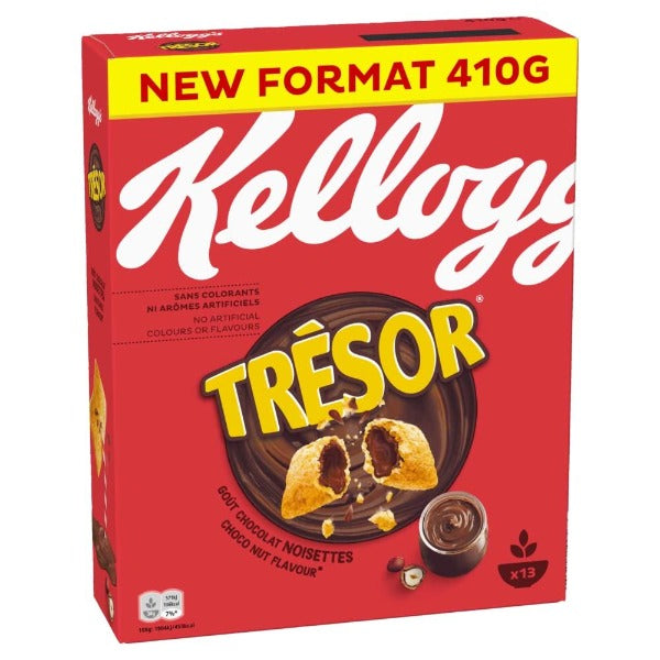 Kellogg s Trésor Chocolate Nut Cereal, 410 g Online now