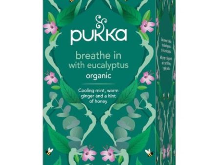 Pukka Organic Breathe In Eucalyptus Tea, 20ct Online now