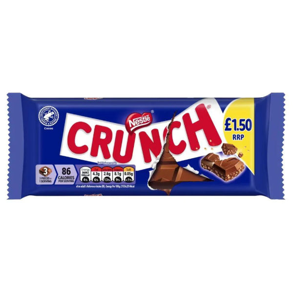 Crunch Milk Chocolate Sharing Bar, 100 g Online