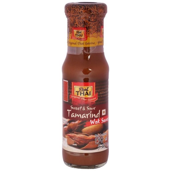 Real Thai Sweet & Sour Tamarind Wok Sauce, 150ml Online