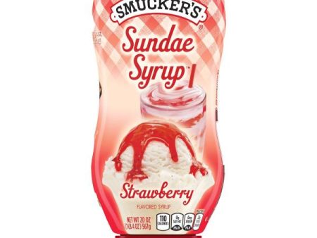 Smuckers Squeeze Sundae Strawberry, 567 g Hot on Sale