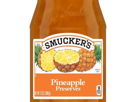 Smuckers Preserves Pineapple, 12 oz For Cheap