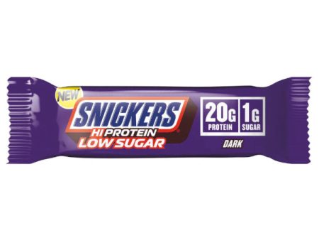 Snickers Hi-Protein Dark Chocolate Bar Low Sugar, 57 g on Sale