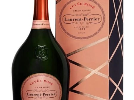 Laurent-Perrier Cuvée Rosé Magnum Gift Box, 1.5L Online now