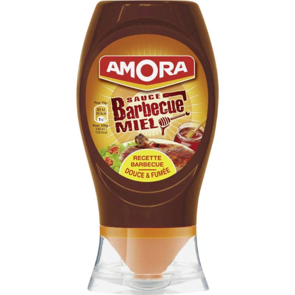 Amora Honey Barbecue Sauce in Squeeze Bottle, 282 g Supply