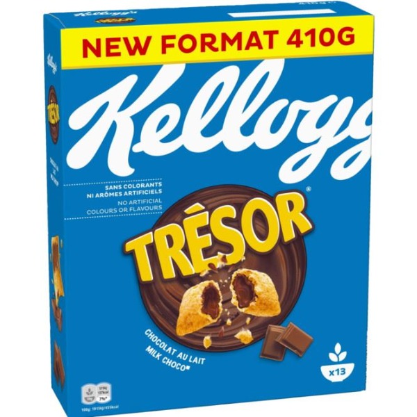 Kellogg s Trésor Milk Chocolate Cereal, 410 g Online