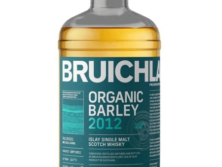 Bruichladdich The Organic 2012 Barley Scotch Whisky, 70 cl For Sale