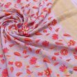 Lavender Pure Khaddi Georgette Banarasi Handloom Dupatta For Discount