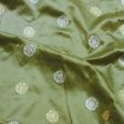 Light Sage Green Pure Katan Silk Banarasi Handloom Dupatta Online Sale