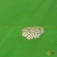 Green Pure Katan Silk Banarasi Handloom Dupatta Online