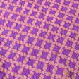 Lavender Pure Georgette Banarasi Handloom Bandhani Dupatta Sale