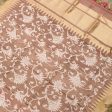 Light Coral Peach Pure Kora Net Banarasi Handloom Dupatta Fashion