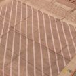 Peach Pure Kora Net Banarasi Handloom Dupatta Discount